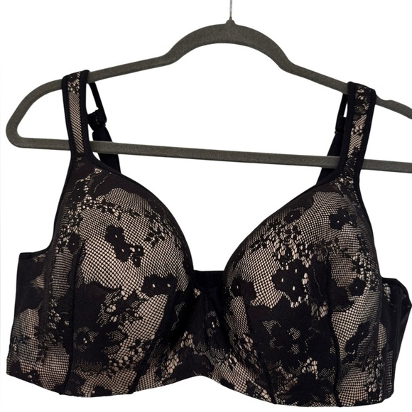 Cacique Lightly Lined Balconette Bra - Picture 2 of 5